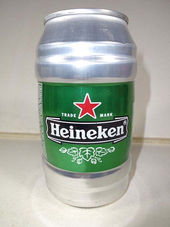 Heineken - aluminum keg can - T/O